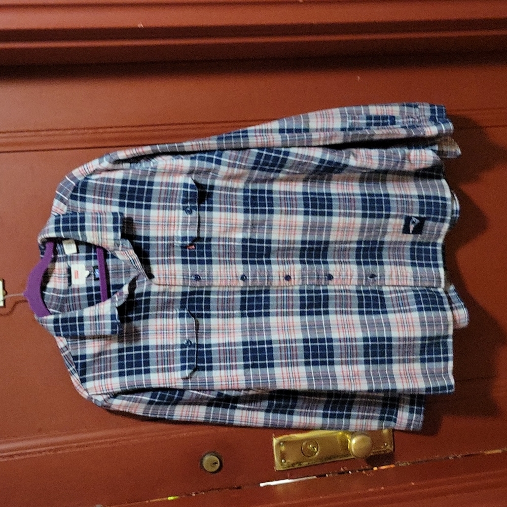LEVI'S NFL LONG SLEEVE PLAID SHIRT ๐ SIZE 3XL - Picture 2 of 16